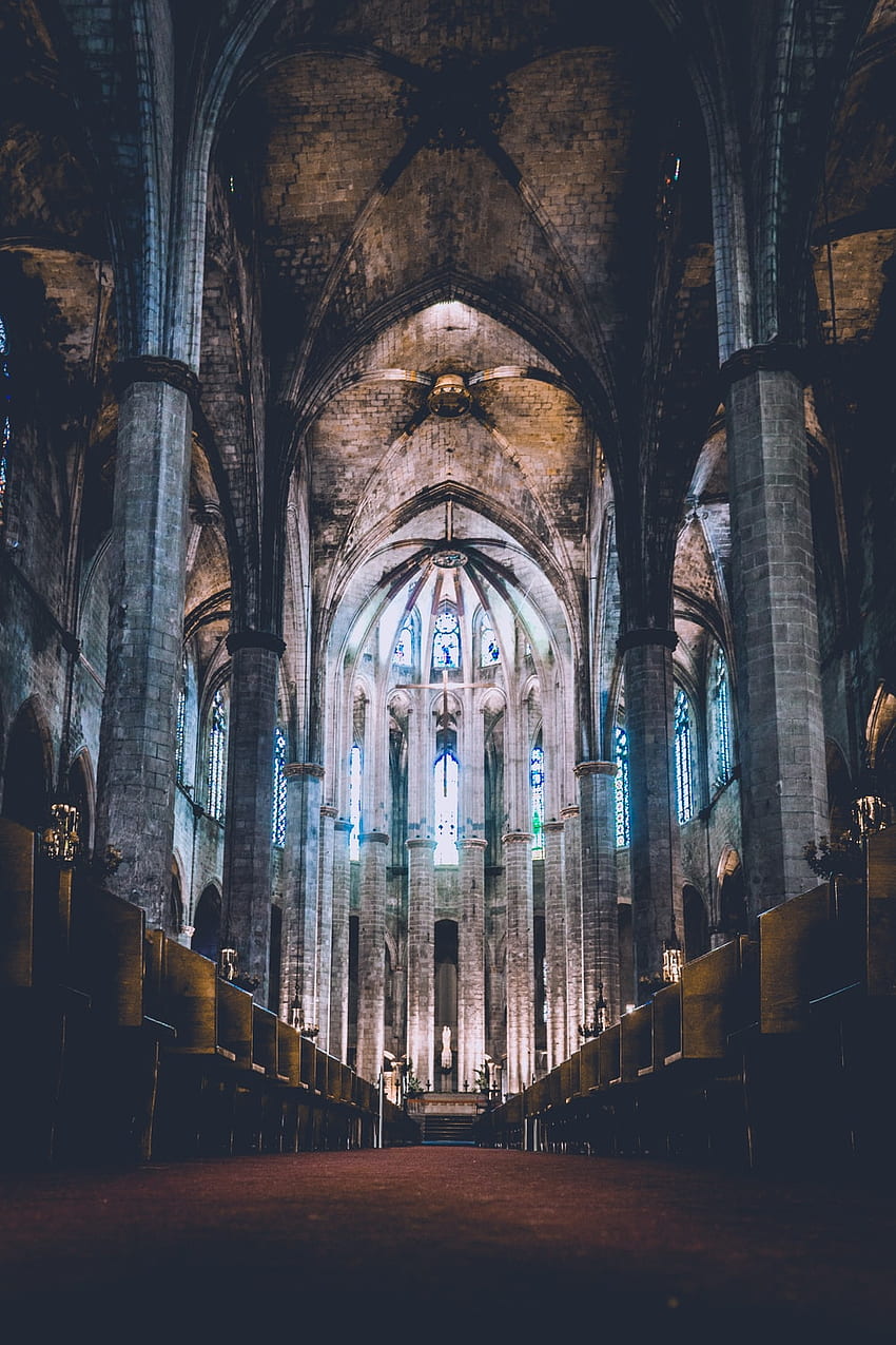 Cathedral , Church Inside HD phone wallpaper