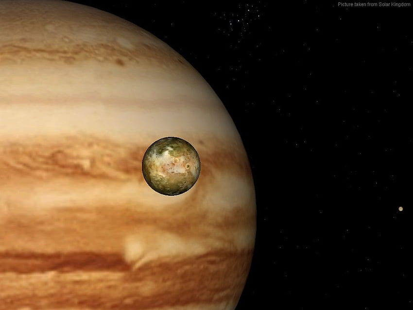 Jupiter and Io. Jupiter And Io Space Pics. Astronomy, Jupiter Moons HD wallpaper