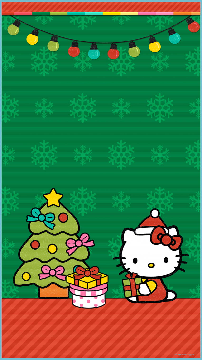 Kitty Christmas Hello Kitty Christmas HD phone wallpaper Pxfuel