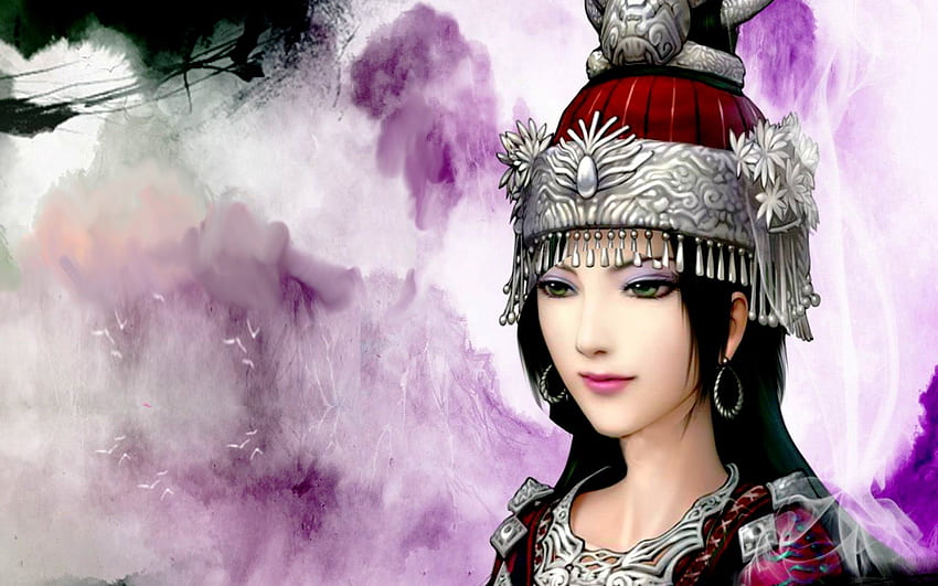 DYNASTY PRINCESS, dynasty, oriental, princess, art HD wallpaper