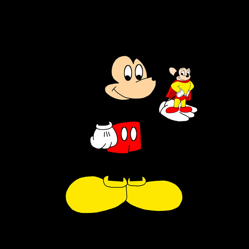 Mickey Mouse with Mighty Mouse 2. Mickey mouse, Mickey, Epic mickey HD ...