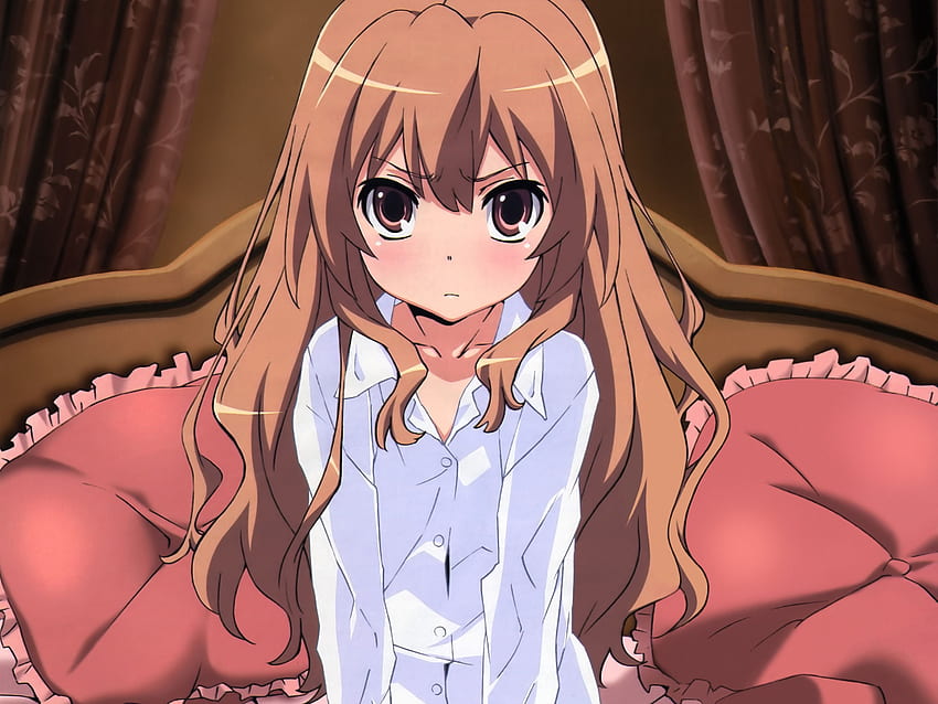 taiga Aisaka Toradora Anime Girl Cute Tsundere - Anime Girl Cute Tsundere,  HD Png Download - 708x895 (#5353799) - PinPng