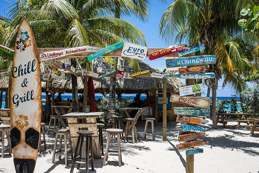 Five of Curacao's Chill Beach Bar That Will Ruin Your HD wallpaper | Pxfuel