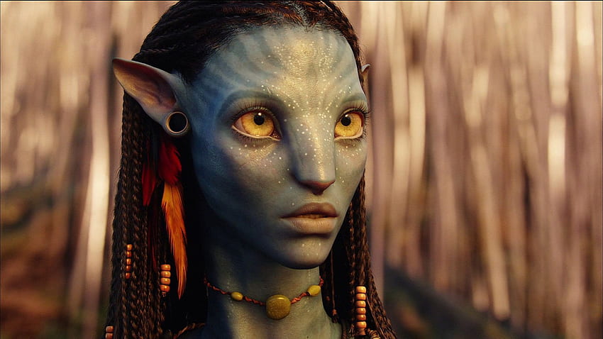 Avatar Neytiri Navi Face, personnage de film d'avatar Fond d'écran HD