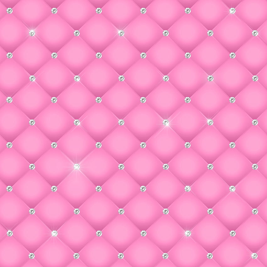 Pink Diamond, girly, princess HD phone wallpaper