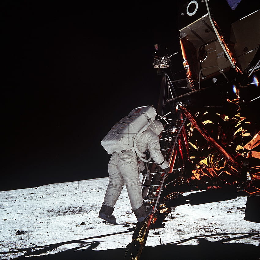 Najbardziej fascynujące lądowanie na Księżycu, moduł księżycowy Tapeta na telefon HD