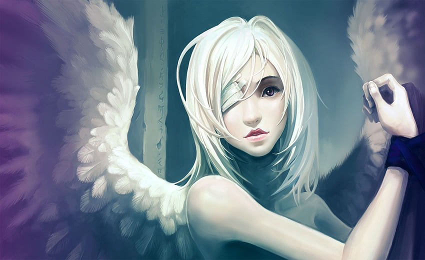 Gothic, Females, Wings, Anime, High Definition, Sorrow, Art, Gothic Anime  Angel HD wallpaper | Pxfuel