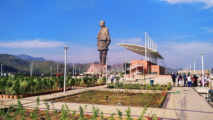 Estatua de la unidad: el orgullo nacional de la India fondo de pantalla