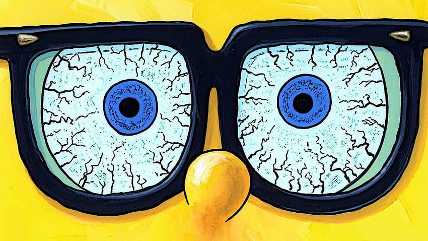 Bob Esponja Pantalones Cuadrados, ojos, cara, pantalones cuadrados, bob esponja, nariz fondo de pantalla