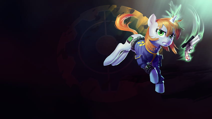 MAKKON • Commission for Pwny Littlepip from Fallout, Fallout Equestria HD wallpaper