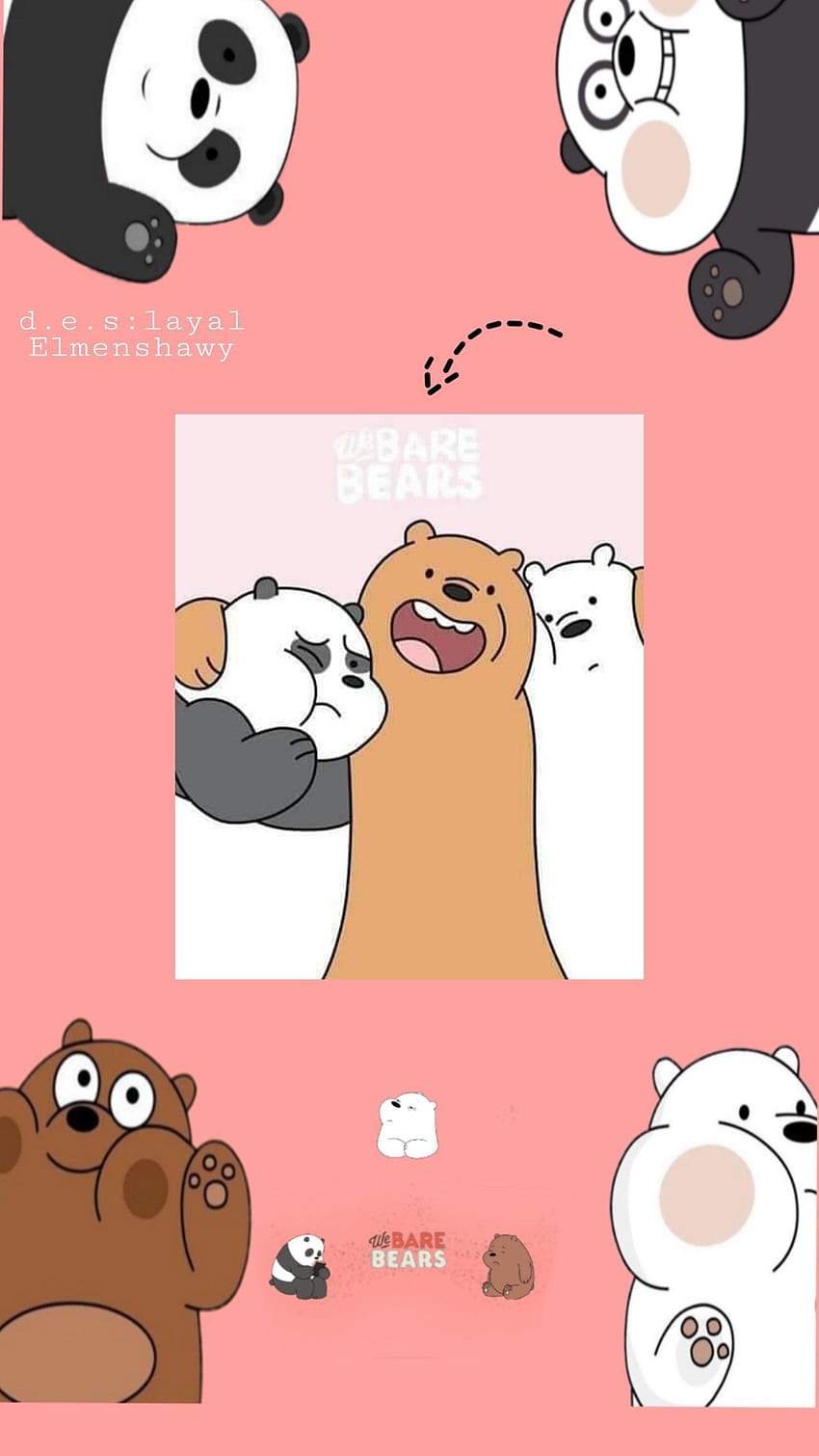 The 3 bears❤️❤️. Kartun, Semuanya lucu, Beruang kutub, We Bare Bears HD phone wallpaper