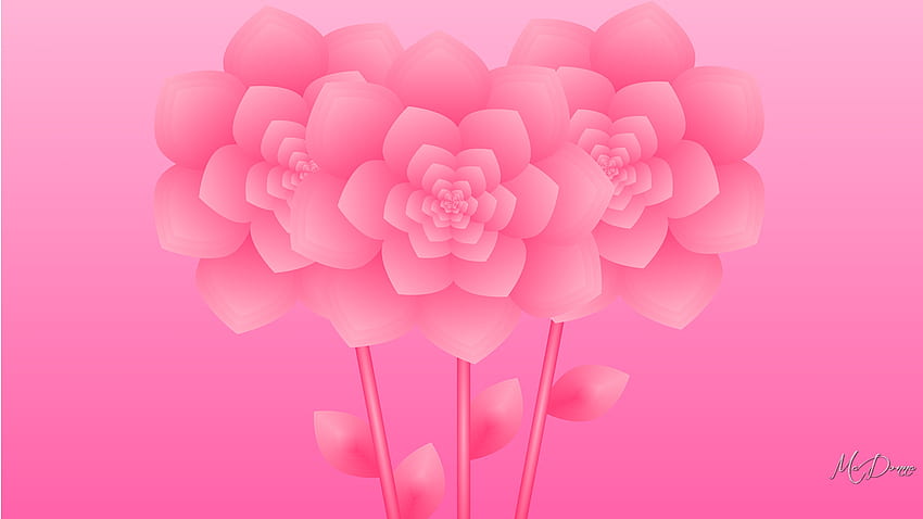 Just Pinks, pink, flowers, spring, Firefox theme, summer, floral HD wallpaper
