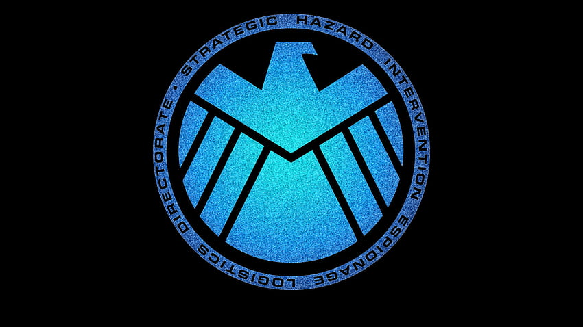 Logo Marvel Shield, logo Marvel Falcon Tapeta HD