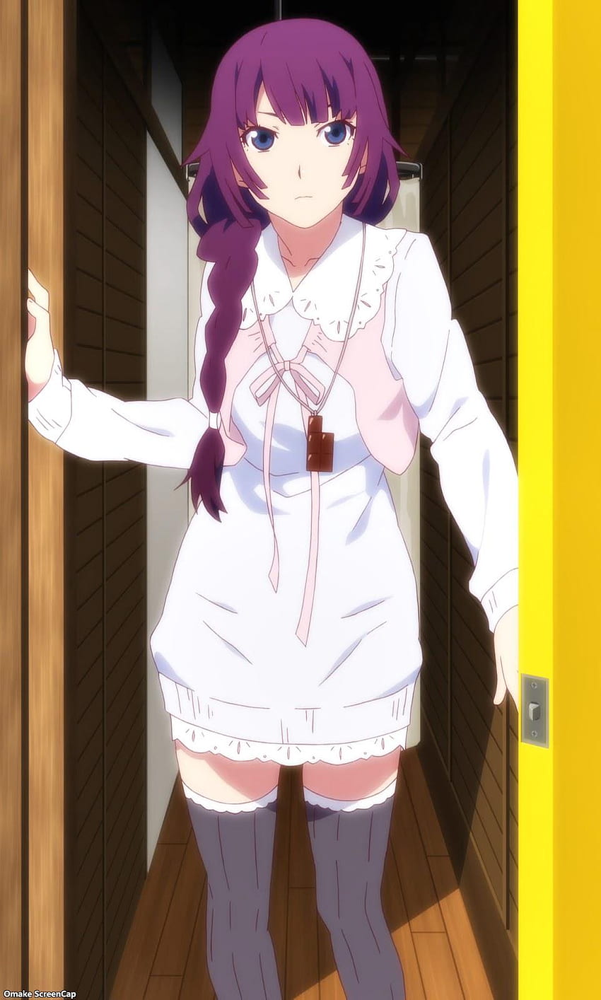 Senjougahara is my . When the phone is locked, it's a yellow door, and when I unlock it Hitagi opens it and welcome me :, ) : araragi HD phone wallpaper