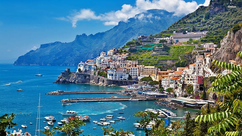 Costa Amalfitana - Mundo, Sicília papel de parede HD