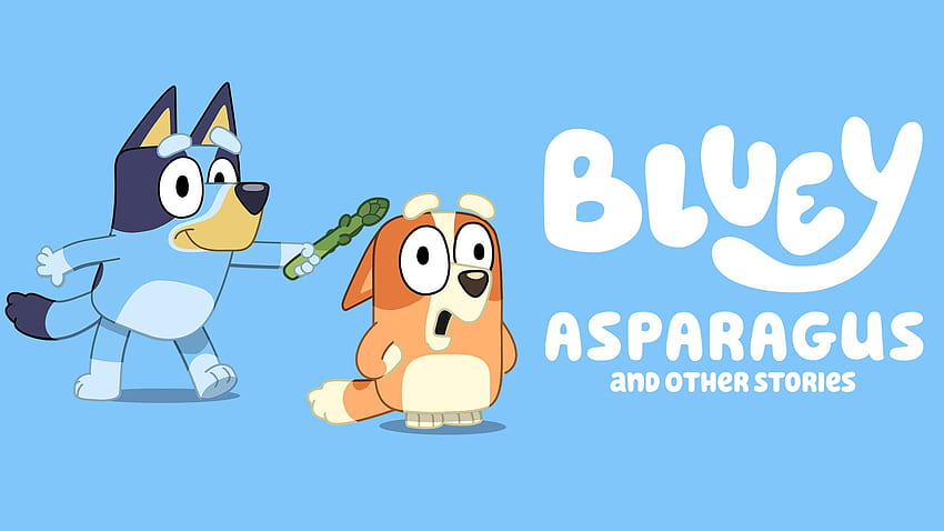 Regardez Bluey, Asperges et autres histoires, Bluey Cartoon Fond d'écran HD