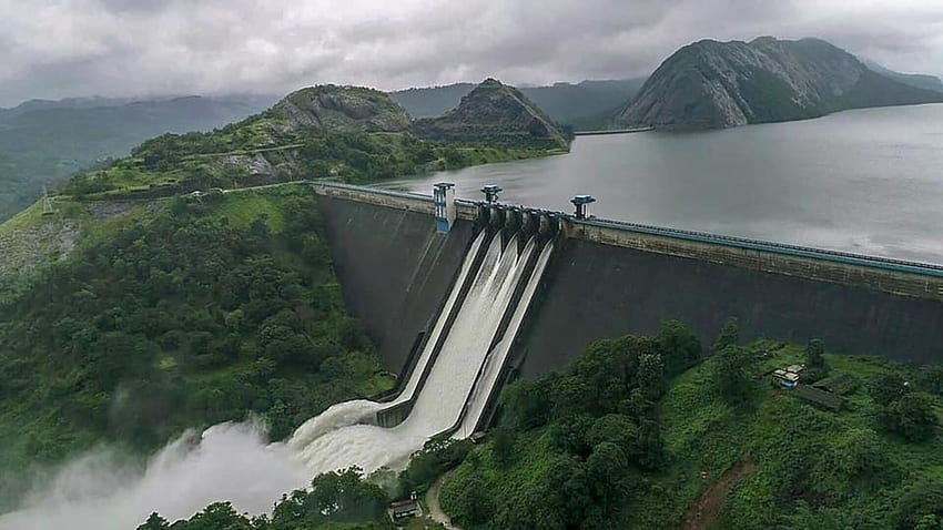 L'obturateur du barrage d'Idukki au Kerala s'est ouvert alors que la pluie incessante continue de sévir dans l'État. Dernières nouvelles Inde Fond d'écran HD