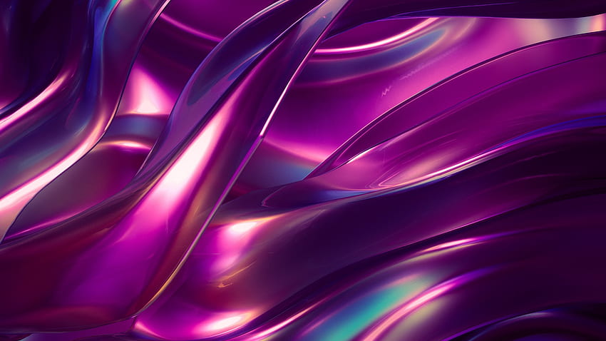 Purple Object, Shiny, Abstraction for , Purple 3D HD wallpaper