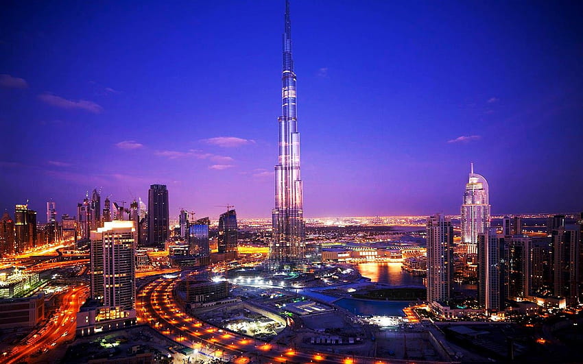 99walls: torre burj khalifa dubai, edifici di Dubai Sfondo HD