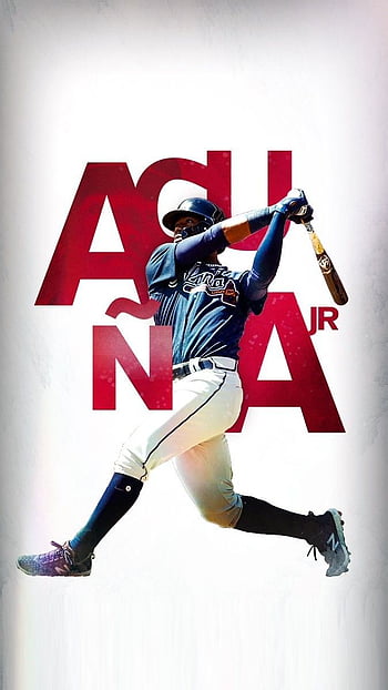 Ronald Acuña Jr.  Atlanta braves wallpaper, Atlanta braves, Atlanta braves  baseball