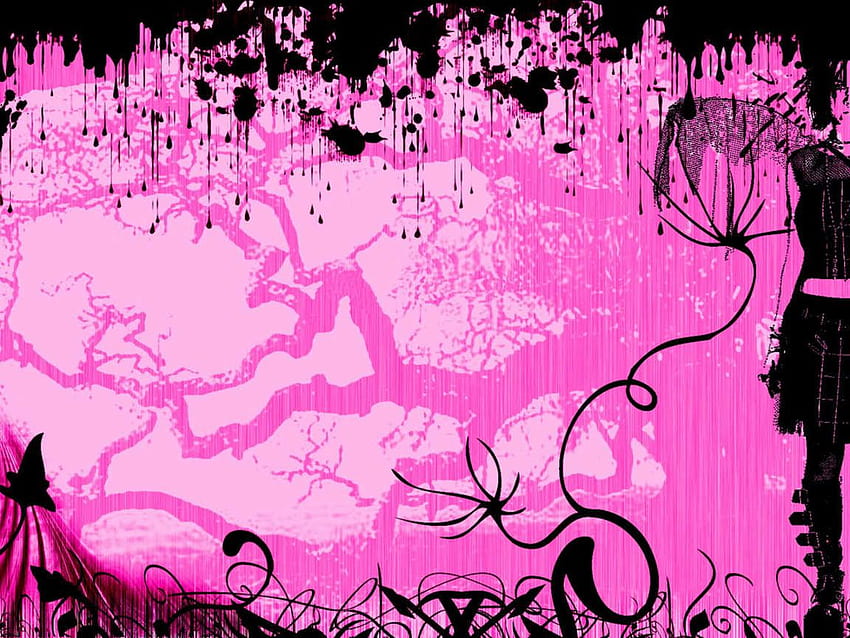 Religious s-*Radical Pagan Philosopher*: Emo Dark Gothic Art Emo Love Background, Pink Gothic HD wallpaper
