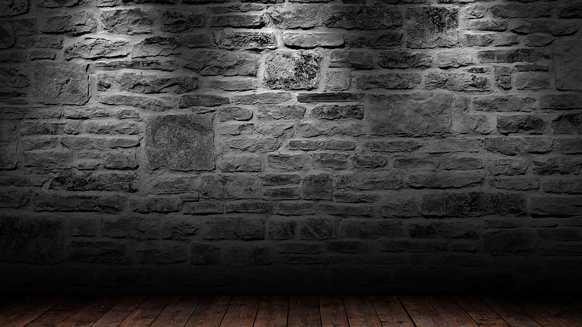 Bricks Wall, Wooden Floor, , , Background, Shfmya HD wallpaper