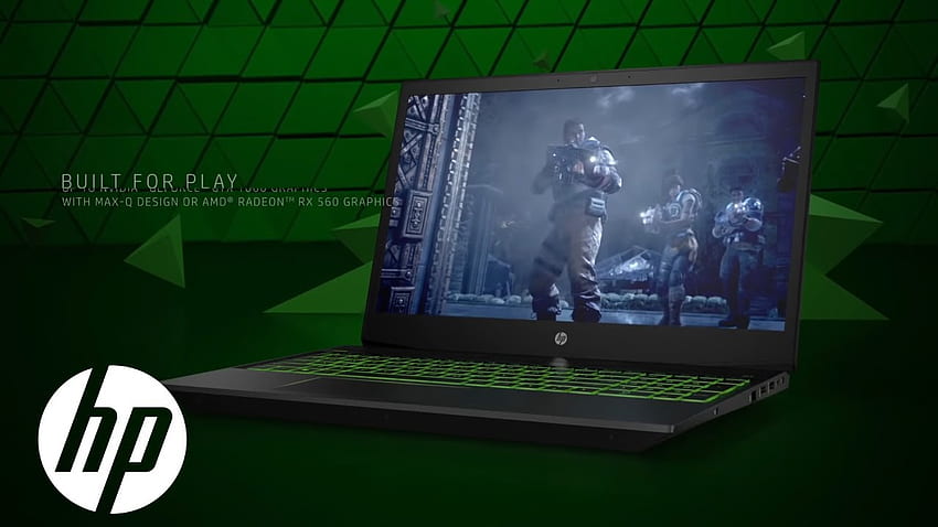 Merek Laptop Gaming HP Terbaik: HP® OMEN vs Pavilion, HP Omen Green Wallpaper HD