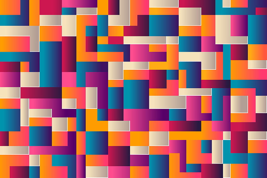 Colorful, pattern, abstract HD wallpaper