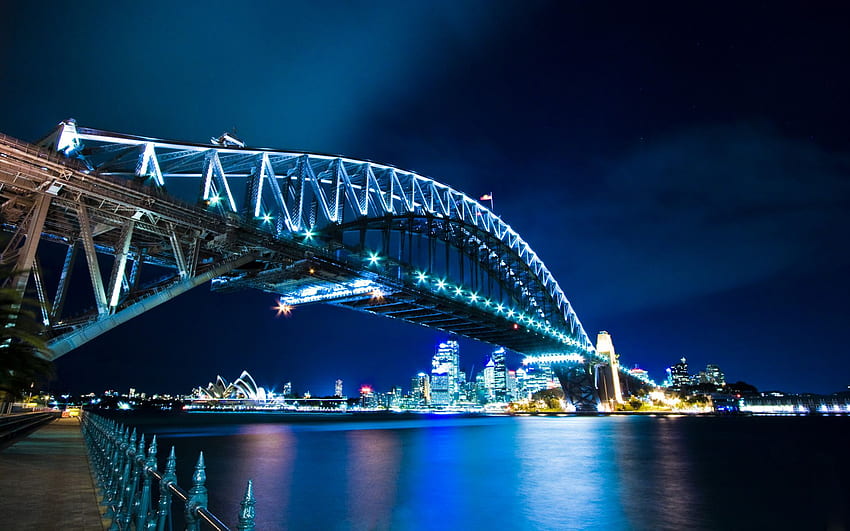 Sydney Harbour Bridge Skyline – Reisen HD-Hintergrundbild