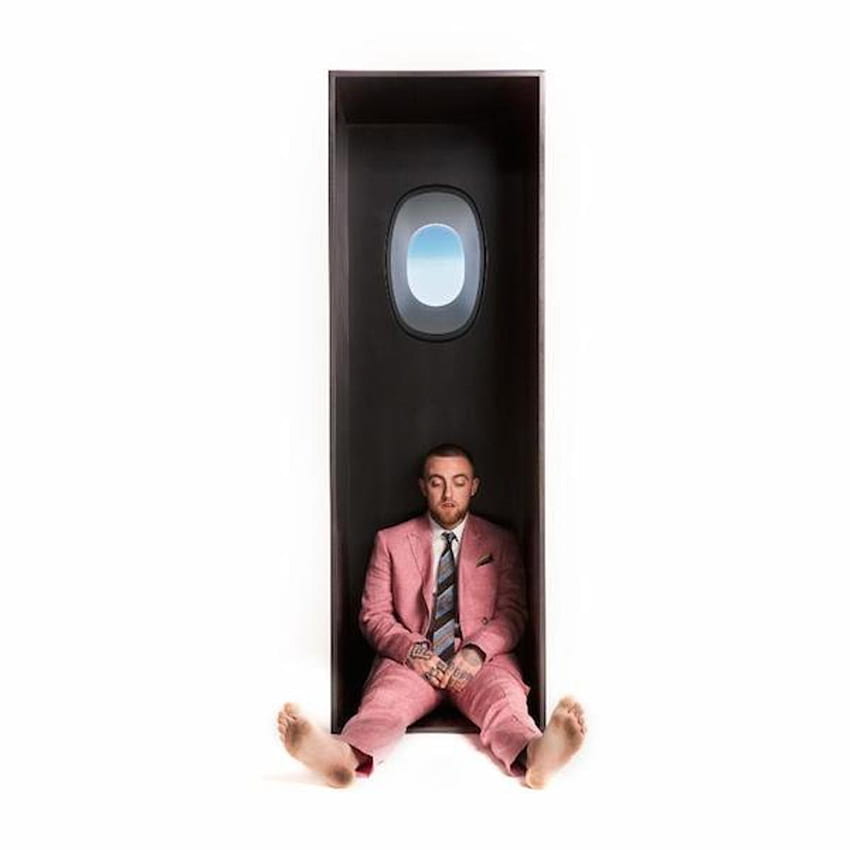 Новият албум на Mac Miller „Swimming“ е тук, обложката на албума на Mac Miller HD тапет за телефон