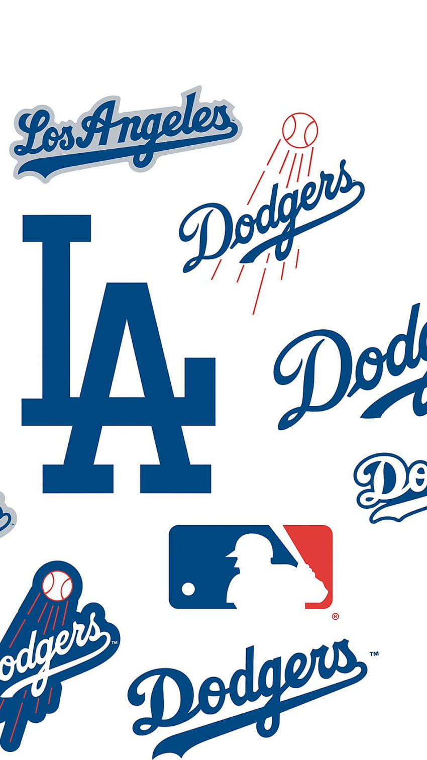 Wallcovering Los Angeles Dodgers Logo Fathead Jr MLB [] para tu, Móvil y Tablet. Explora los logotipos de los Dodgers. Dodgers de Los Ángeles fondo de pantalla del teléfono