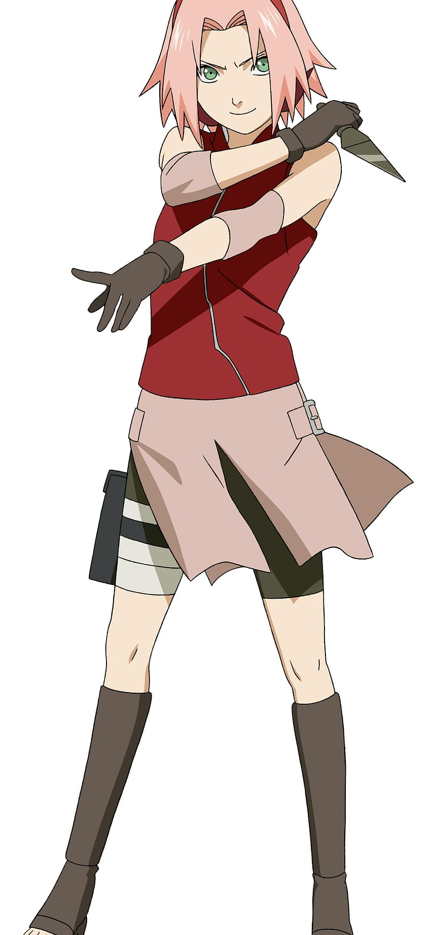 Bandai Naruto Shippuden Haruno Sakura Anime Heroes 6.5-in Action Figure |  GameStop