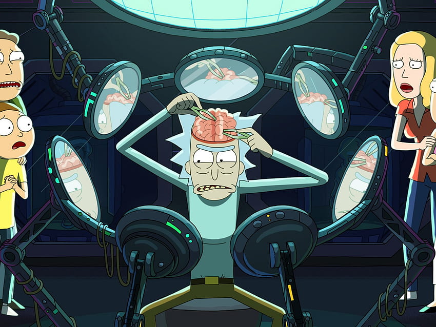 Rick and Morty' Season 5 Episode 2: What is the Asimov Cascade?, Rick and Morty グリッチ 高画質の壁紙