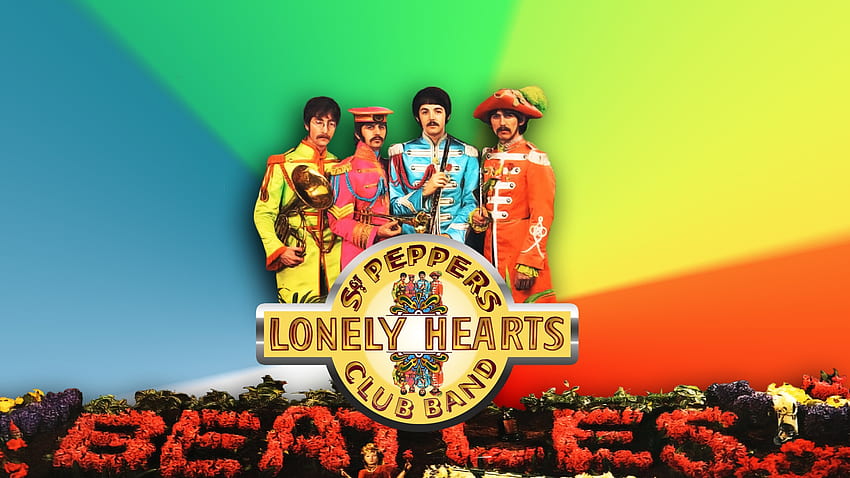 The Beatles , Sersan. Band Klub Hati Kesepian Pepper Wallpaper HD