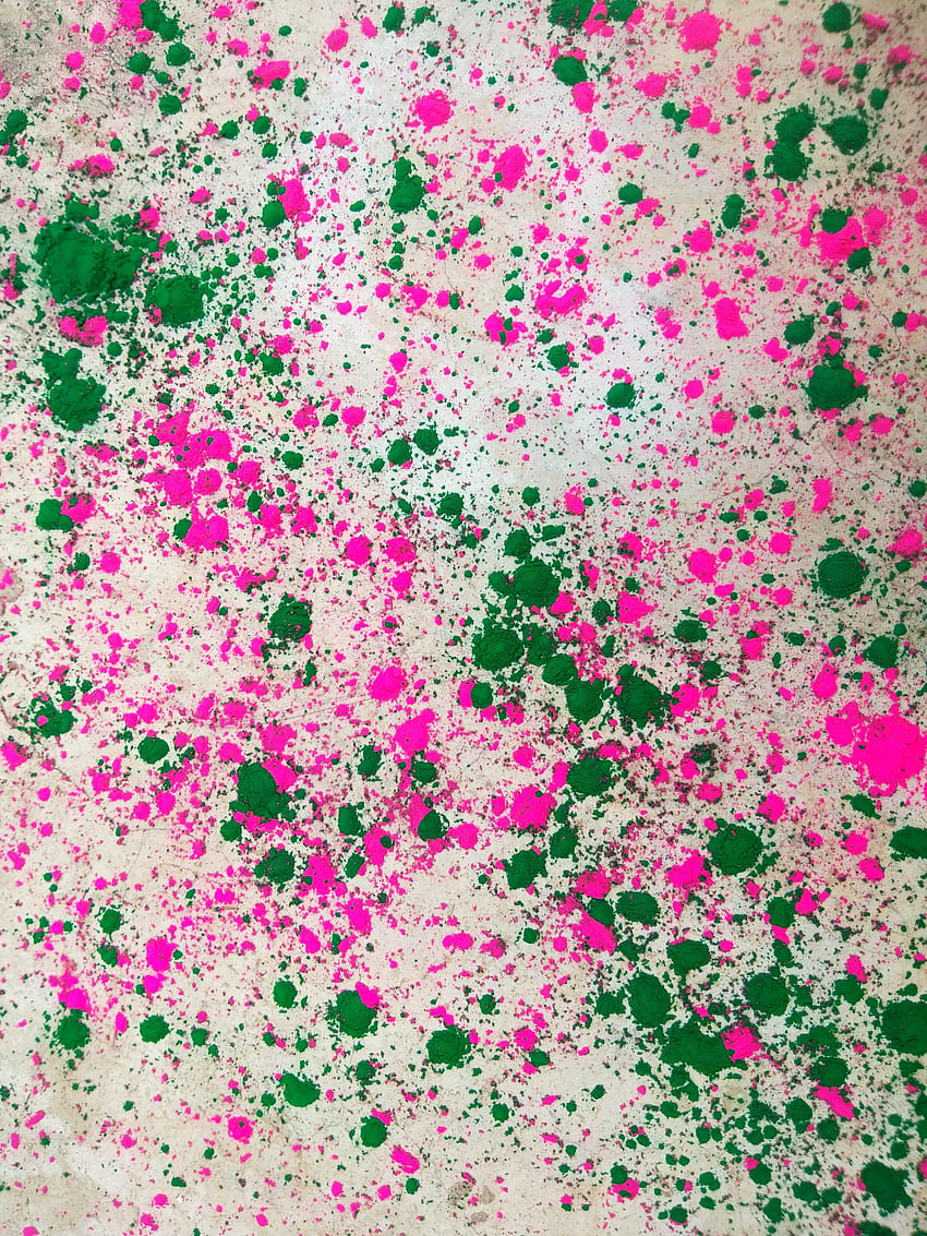 Abstract, Pink, Spray, Paint, Stains, Spots HD phone wallpaper