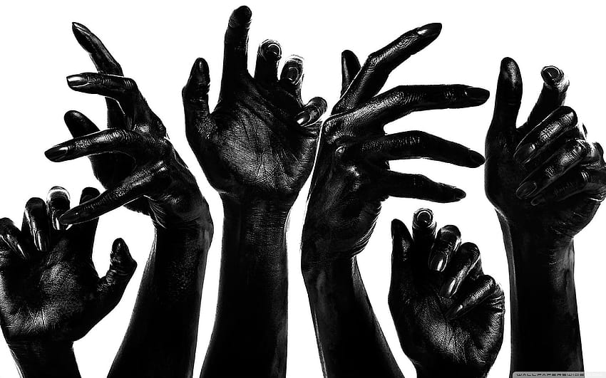 Mãos Negras PNG, Mãos Escuras papel de parede HD