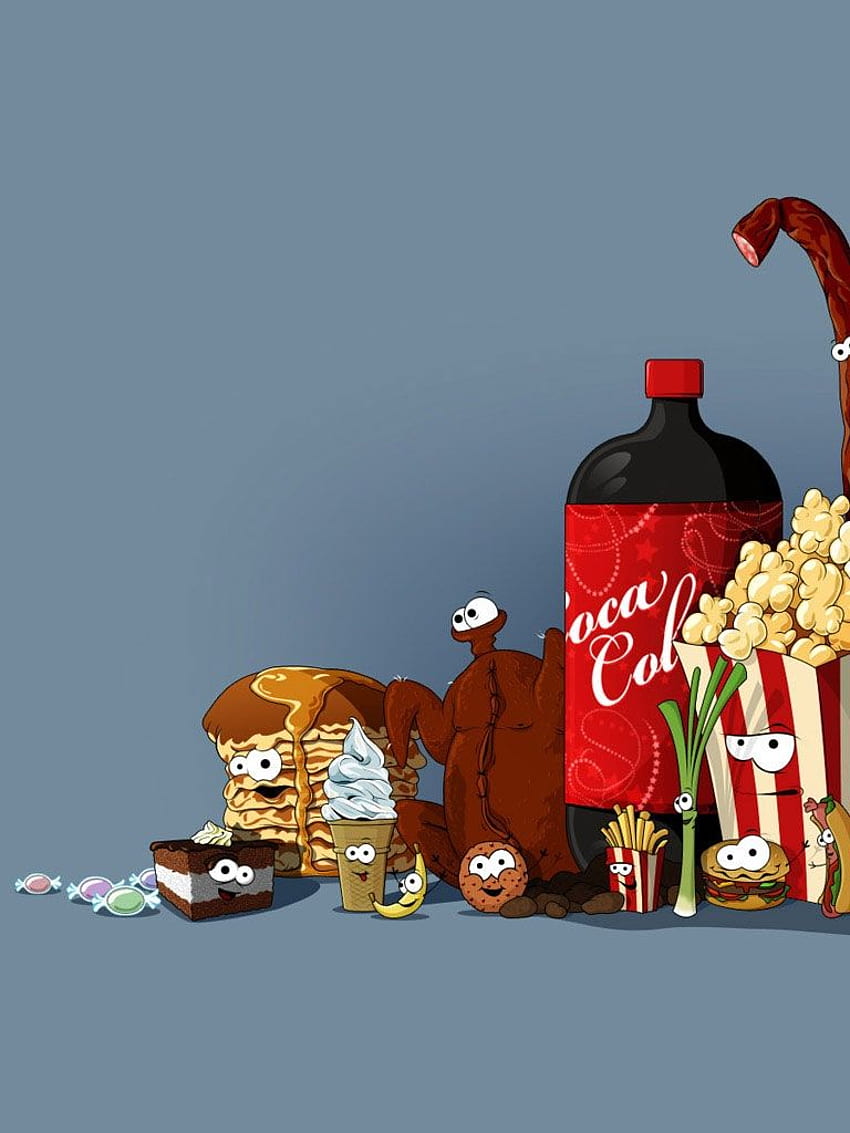 Cute Cartoon Food Background Fiesta de dibujos animados ipad [] para su, móvil y tableta. Explora la comida. Fruta , Comida , Vacaciones fondo de pantalla del teléfono
