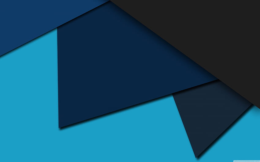 Material Design Ultra-Hintergrund für U-TV: & UltraWide & Laptop: Tablet: Smartphone, Material Blau HD-Hintergrundbild