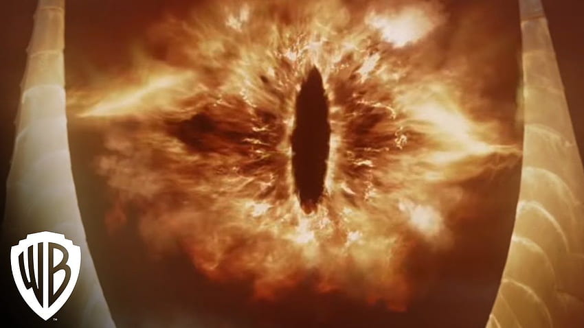 O senhor dos Anéis. Registro de Yule do Olho de Sauron Cinco Horas. Warner Bros. Entretenimento papel de parede HD