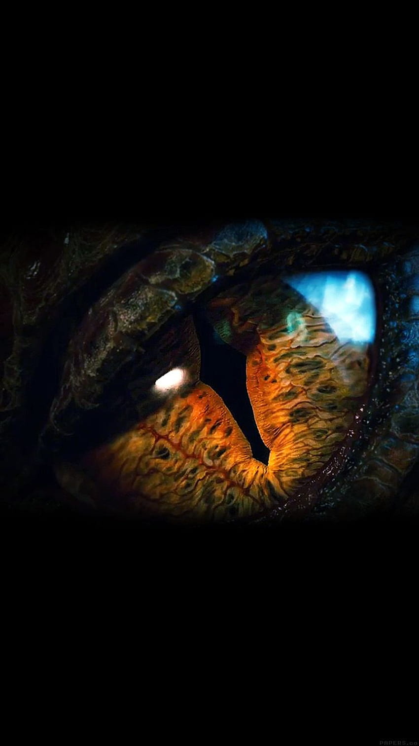iPhonePapers - eye dragon film hobbit битката пет армии HD тапет за телефон