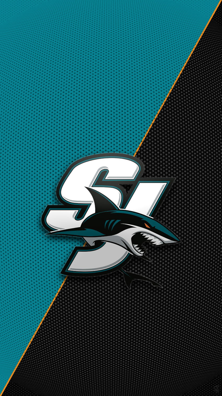 Filo sportivo per iPhone 6, logo San Jose Sharks Sfondo del telefono HD