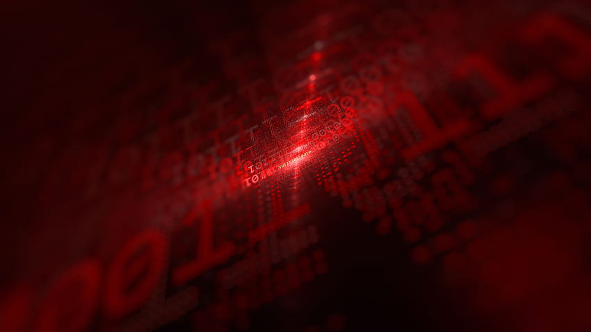 Code, Glühen, Rot, Zahlen, Matrix - Matrix Rot HD-Hintergrundbild