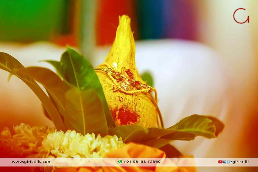 Tamilischer Hochzeitshintergrund, hinduistische Hochzeit HD-Hintergrundbild