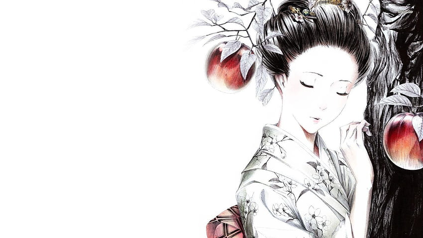 Geisha Art Amp Design ผู้เชี่ยวชาญด้านอีคอมเมิร์ซดิจิทัล Chain Loversiq, Geisha Print วอลล์เปเปอร์ HD