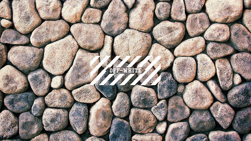 Off White Марка Stone Material 3Ds Max & Background, Off White HD тапет