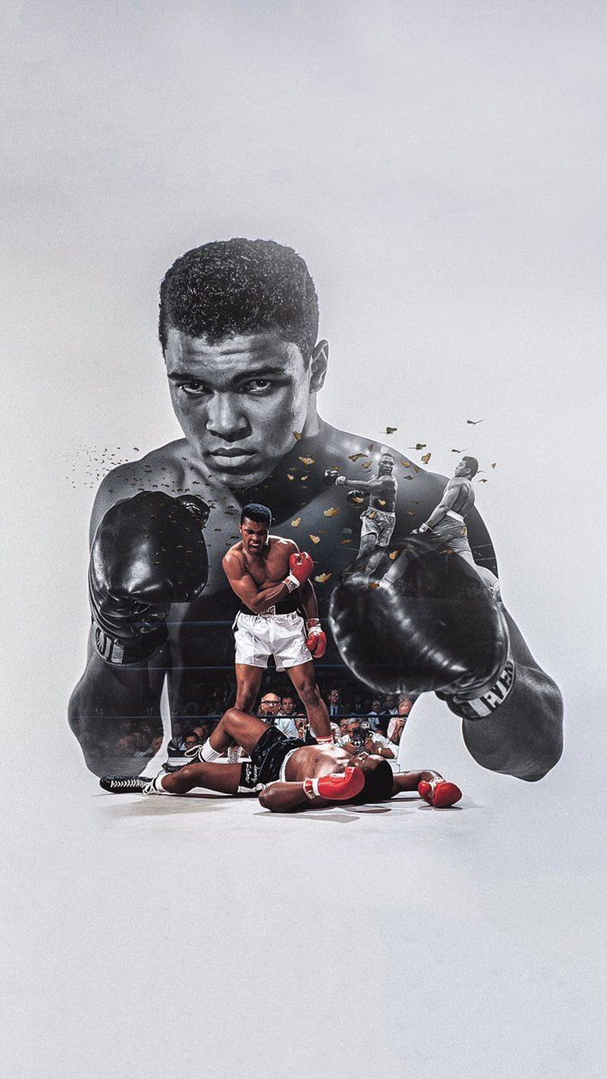 Boxeador Ali iPhone - Muhammad Ali, Boxeo fondo de pantalla del teléfono