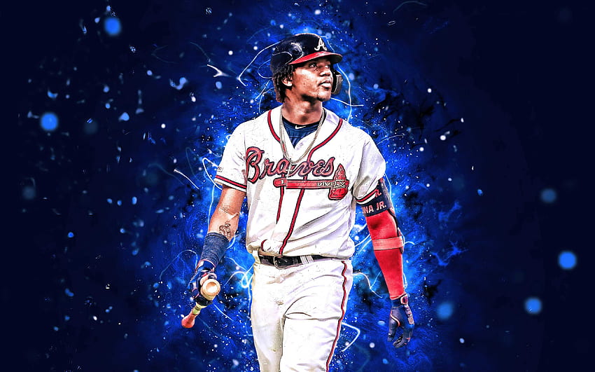 Ronald Acuna Jr. - Awesome, Braves HD wallpaper