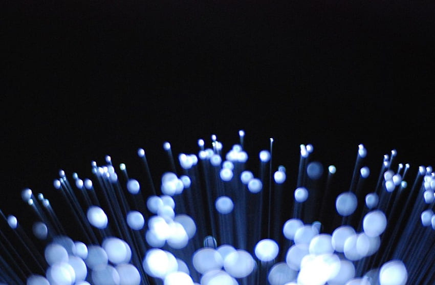 Fiber Optic Expirence 5, blau, abstrakt HD-Hintergrundbild