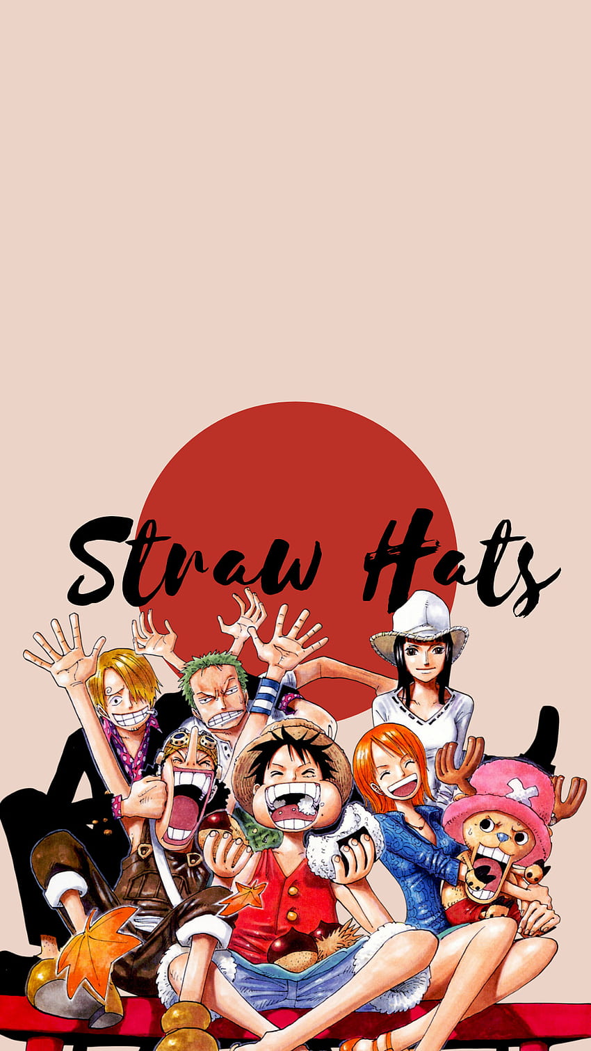 Straw Hat Pirates, anime, one piece, HD phone wallpaper