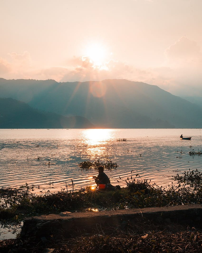 Atemberaubendes Pokhara Nepal HD-Handy-Hintergrundbild